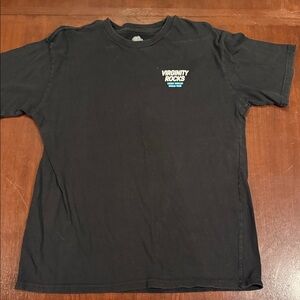 Virginity Rocks Black Men's Short Sleeve Tee